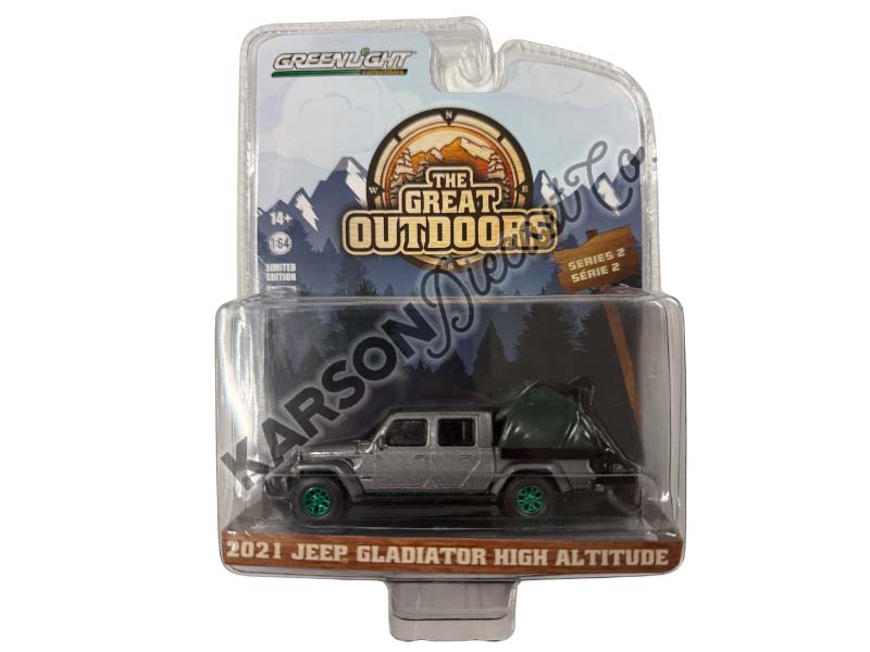 Greenlight Jeep Gladiator 80th Anniversary 2021 grün 1:64 | Modelle Greenlight Jeep Gladiator 80th Anniversary 2021 grün 1:64 | Modelle