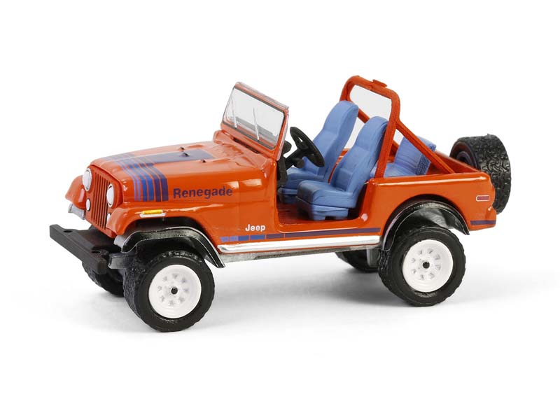 Cochesdemetal Copy of 1976 Jeep CJ-7 Renegade Rojo 1:18 MC Group 18110 Cochesdemetal Copy of 1976 Jeep CJ-7 Renegade Rojo 1:18 MC Group 18110