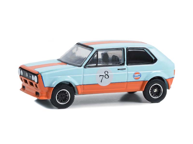 1974 Volkswagen Golf GTI Widebody #78 (Gulf Oil Special Edition) Series 1 Diecast 1:64 Scale Models - Greenlight 41135D