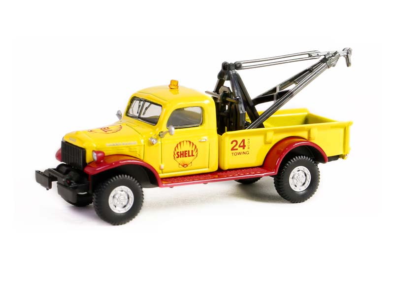 PRE-ORDER 1949 Dodge Power Wagon Wrecker (Shell Oil Special Edition Series 2) Diecast 1:64 Scale Model - Greenlight 41155A