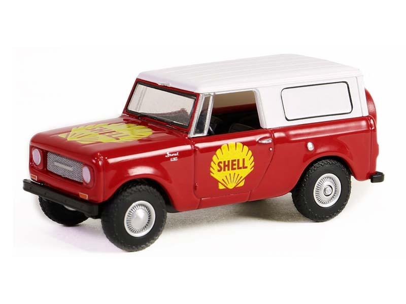 PRE-ORDER 1968 Harvester Scout (Shell Oil Special Edition Series 2) Diecast 1:64 Scale Model - Greenlight 41155C