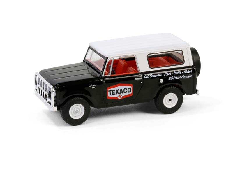 PRE-ORDER 1963 Harvester Scout (Texaco Special Edition Series 1) Diecast 1:64 Scale Model - Greenlight 41165B