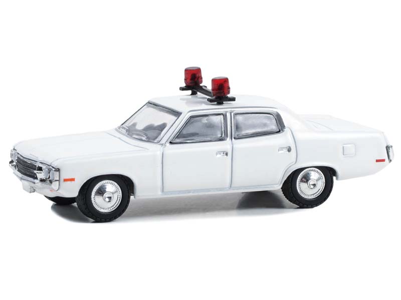 PRE-ORDER 1971-78 AMC Matador White w/ Lights - Hot Pursuit (Hobby Exclusive) Diecast 1:64 Scale Model - Greenlight 43011