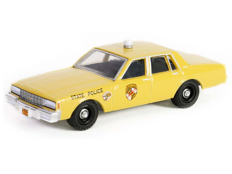 PRE-ORDER 1983 Chevrolet Impala - Maryland State Police (Hot Pursuit Series 45) Diecast 1:64 Scale Model - Greenlight 43030A
