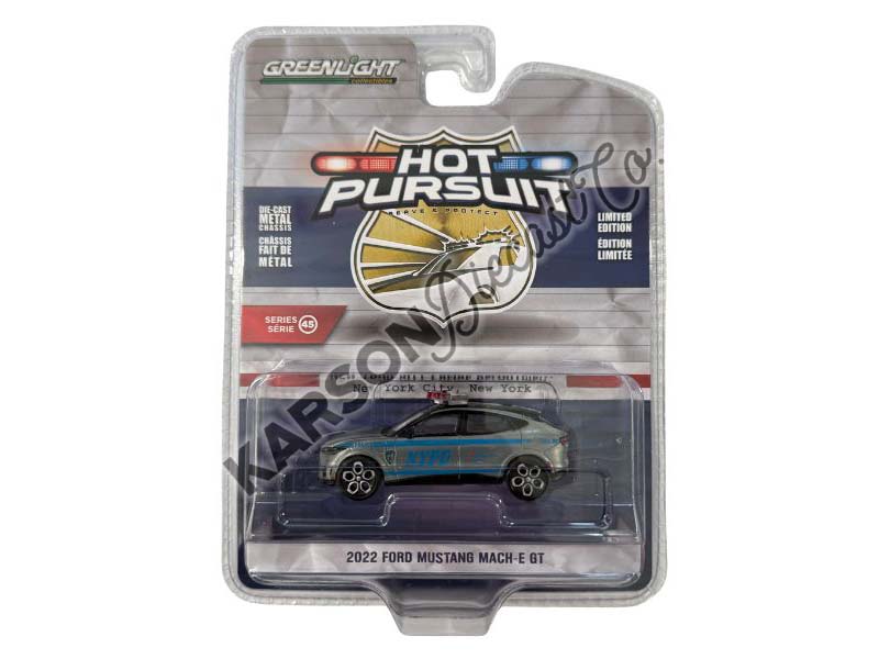 Greenlight 2011 Ford Crown Victoria Police Interceptor Departamento de Policía de la Ciudad de Nueva York (NYPD) White Hot Pursuit Series 1/24 Diecast Model Car Greenlight 2011 Ford Crown Victoria Police Interceptor Departamento de Policía de la Ciudad de Nueva York (NYPD) White Hot Pursuit Series 1/24 Diecast Model Car