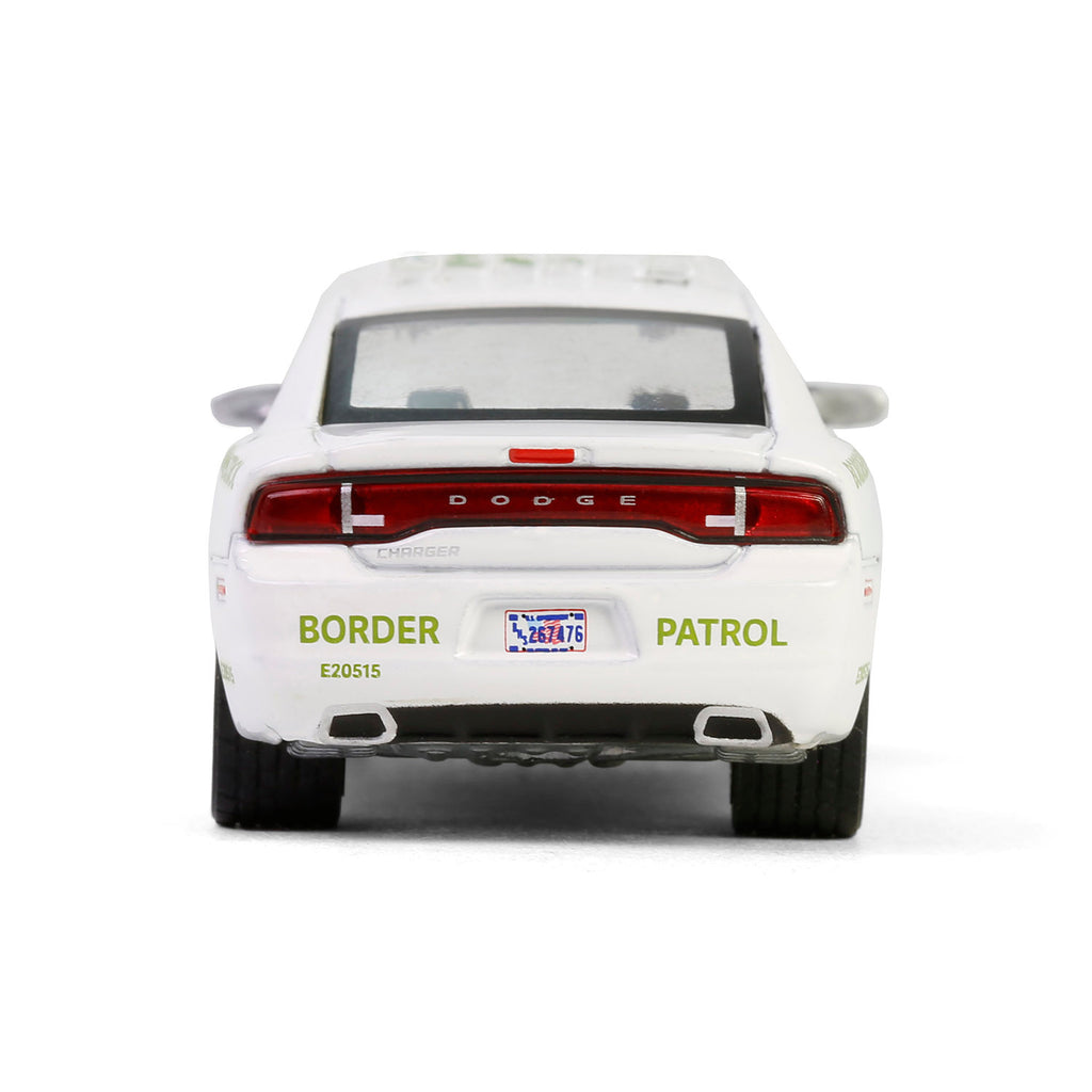RAW CHASE 2014 Dodge Charger (Hot Pursuit Special Edition - U.S. Customs and Border Patrol) Diecast 1:64 Scale Model - Greenlight 43035D