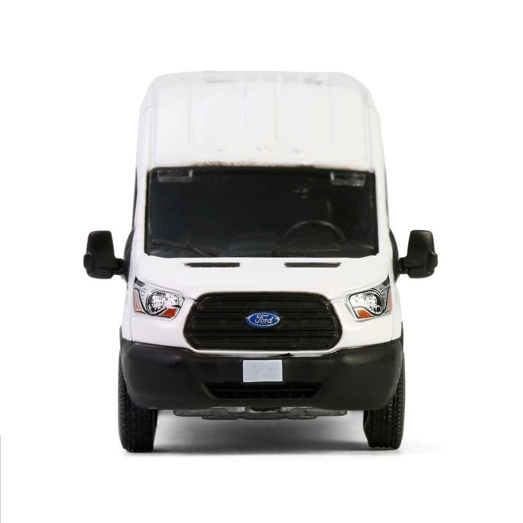 CHROME GREEN CHASE 2020 Ford Transit LWB High Roof (Hot Pursuit Special Edition - U.S. Customs and Border Patrol) Diecast 1:64 Scale Model - Greenlight 43035E