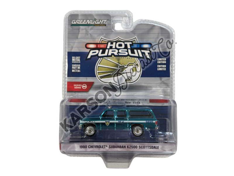 BLUE CHROME CHASE 1990 Chevrolet Suburban K2500 Scottsdale - New