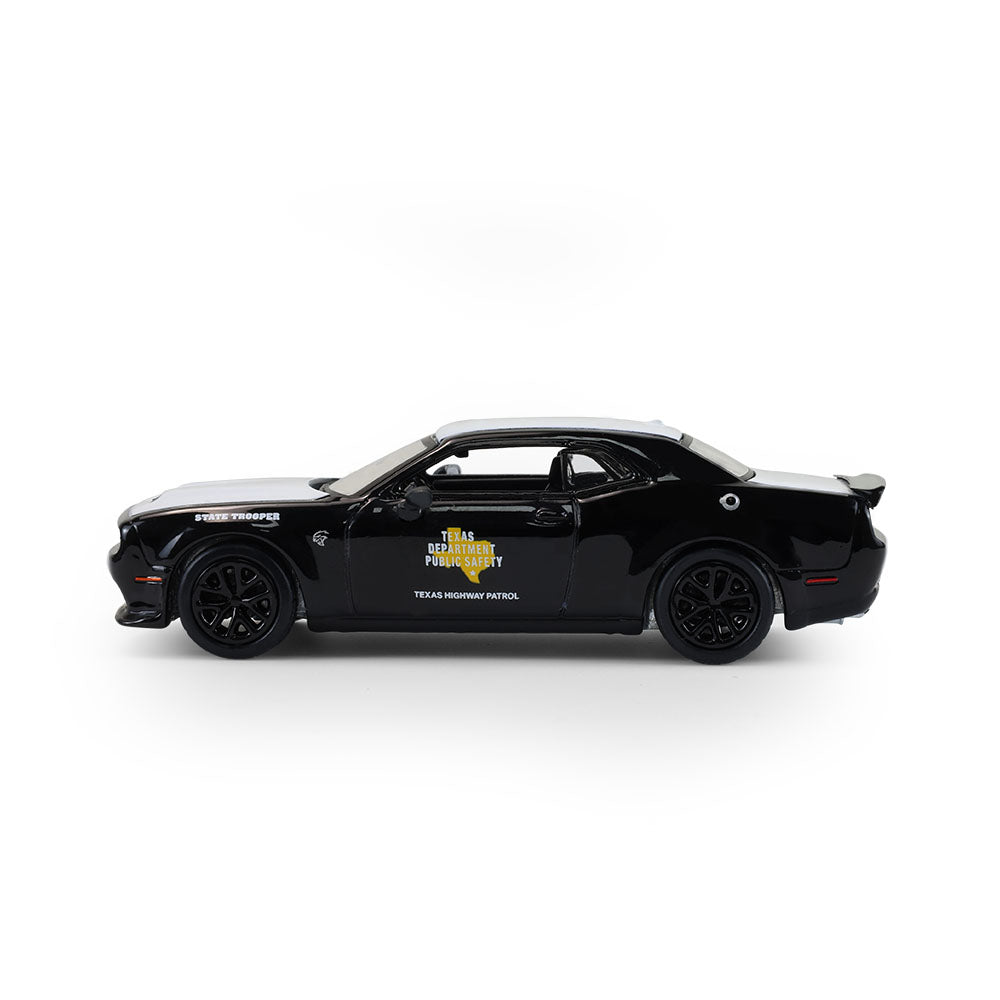 2020 Dodge Challenger SRT Hellcat - Texas Department of Public Safety (Hot Pursuit Series 47) Diecast 1:64 Scale Model - Greenlight 43050E