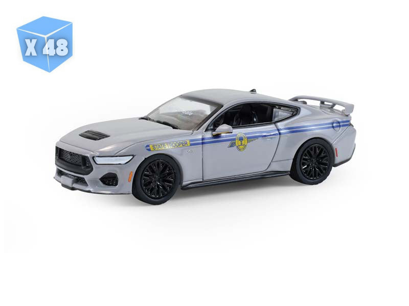 48 PACK 2023 Ford Mustang GT – South Carolina Highway Patrol (Hot Pursuit Series 47) Diecast 1:64 Scale Model - Greenlight 43050F