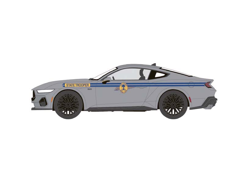 48 PACK 2023 Ford Mustang GT – South Carolina Highway Patrol (Hot Pursuit Series 47) Diecast 1:64 Scale Model - Greenlight 43050F