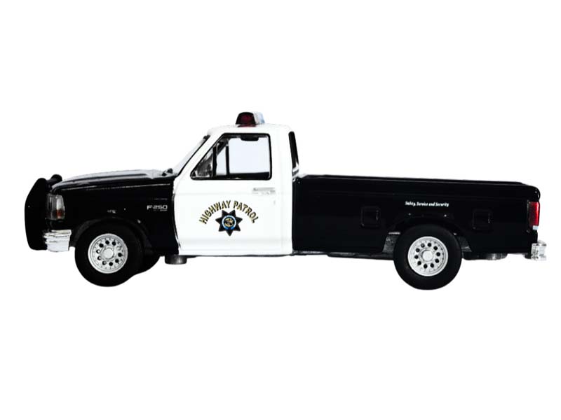 PRE-ORDER 1996 Ford F-250 - California Highway Patrol (Hot Pursuit Series 48) Diecast 1:64 Scale Model - Greenlight 43060B