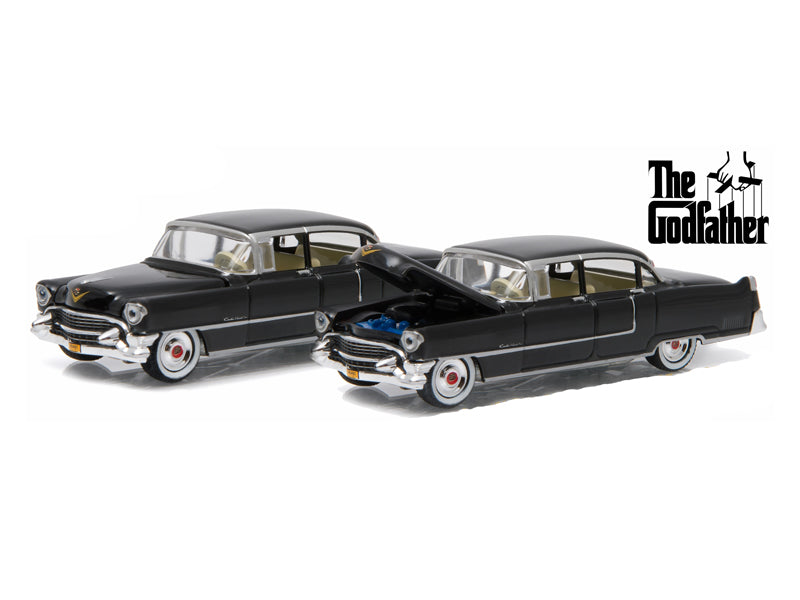 PRE-ORDER 1955 Cadillac Fleetwood Series 60 Special (The Godfather) - Diecast 1:64 Scale Model – Greenlight 44740B