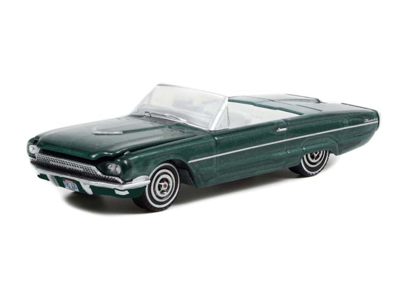 CHASE 1966 Ford Thunderbird Convertible - Thelma & Louise (Hollywood) Series 34 Diecast 1:64 Scale Model - Greenlight 44940E