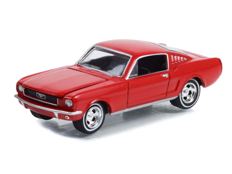 CHASE 1966 Ford Mustang Fastback 2+2 - Fall Guy Stuntman Association (Hollywood Special Edition) Diecast 1:64 Scale Model - Greenlight 44965A