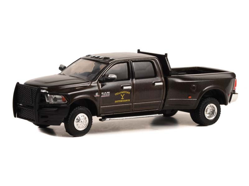 CHASE 2017 Ram 3500 Laramie Dually - Yellowstone Dutton Ranch (Hollywood) Series 38 Diecast 1:64 Scale Model - Greenlight 44980F