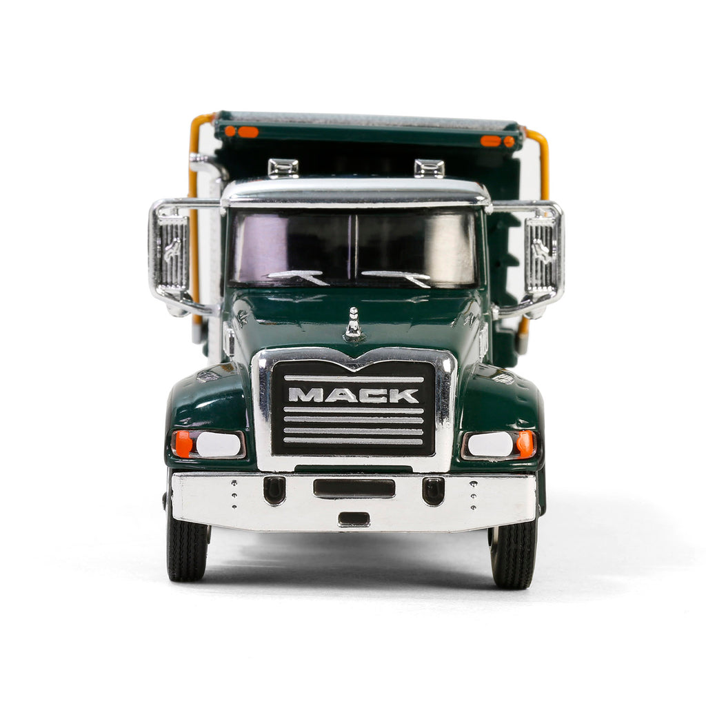 CHROME CHASE 2019 Mack Granite Dump Truck – New York City Department of Parks & Recreation (S.D. Trucks Series 19) Diecast 1:64 Scale Model - Greenlight 45190C