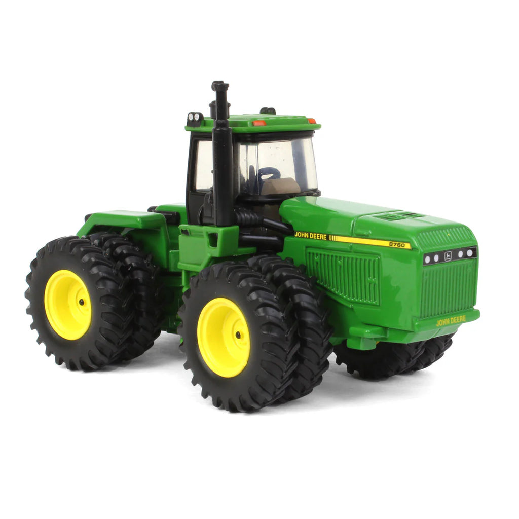 CHASE DIRTY VERSION John Deere 8760 Tractor w/ Front & Rear Duals (Prestige Collection) Diecast 1:64 Scale Model - ERTL 45869