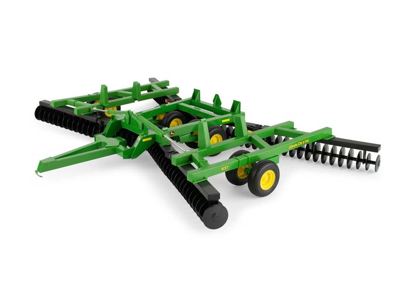 John Deere 637 Flex Fold Disk (Replica Play) Diecast 1:16 Scale Model - ERTL 45987