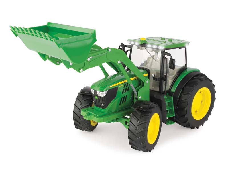 John Deere 6210R Tractor w/ Front Loader (Big Farm) 1:64 Scale Model - ERTL 46074