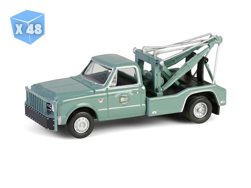 48 PACK 1967 Chevrolet C-30 Dually Wrecker - Holley Speed Shop (Dually Drivers Series 16) Diecast 1:64 Scale Model - Greenlight 46160A