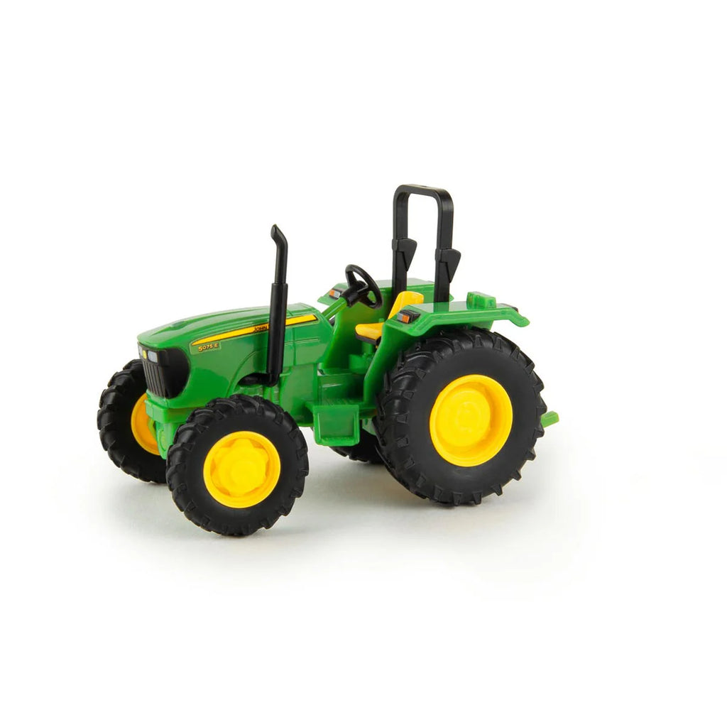 Ford F-350 Dually Pickup Truck w/ Gooseneck Trailer & John Deere 5075E Tractor 1:32 Scale Model - ERTL 46630