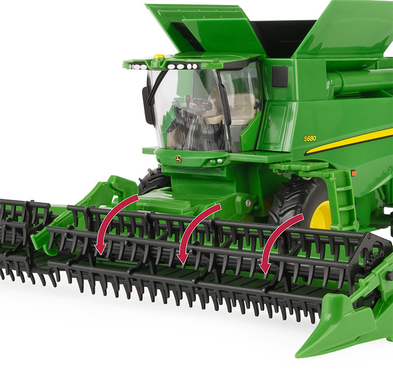 John Deere Harvesting Playset (Big Farm Series) 1:32 Scale Model - ERTL 47358
