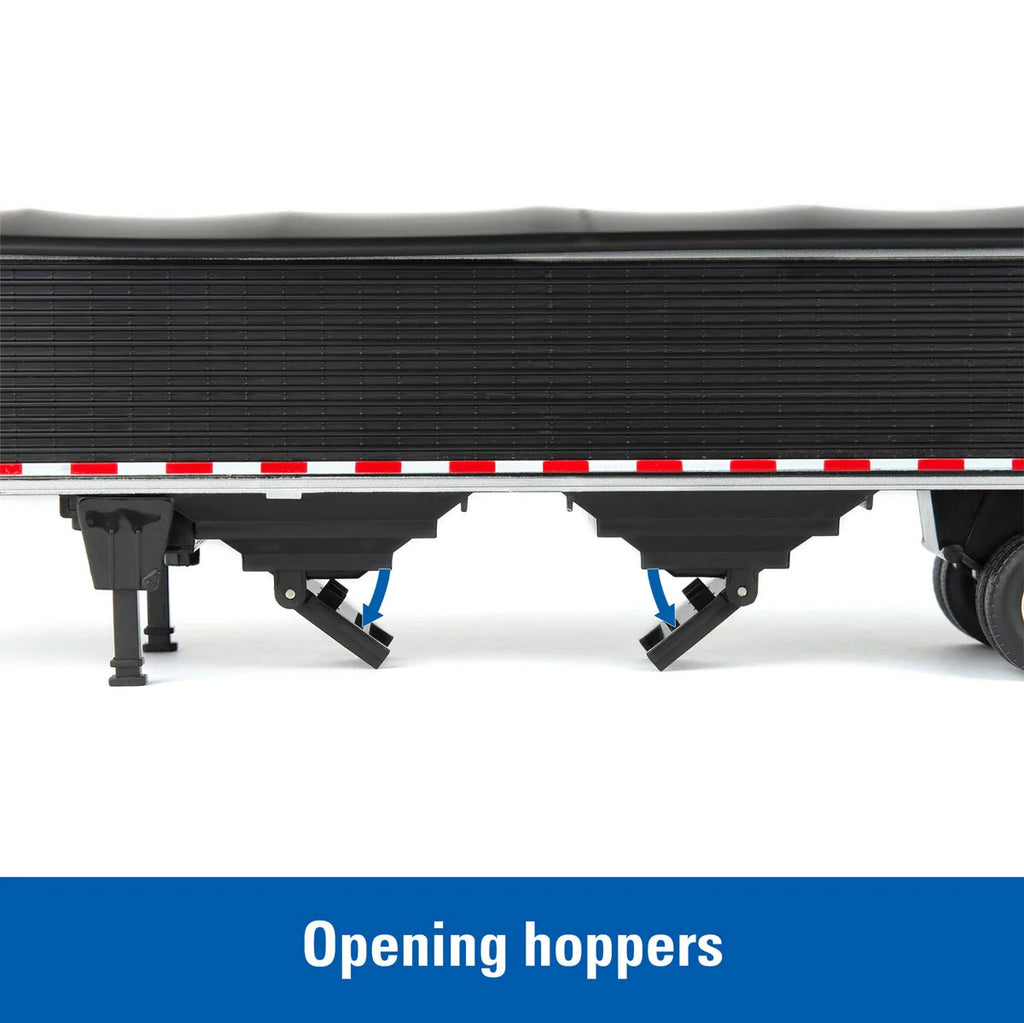 Freightliner 122SD Semi Truck w/ Grain Trailer 1:32 Scale Model - ERTL 47361