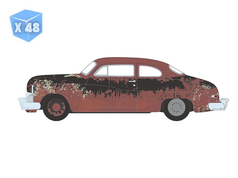 PRE-ORDER - 48 PACK 1949 Mercury Eight - Barn Find (Down on the Farm Series 11) Diecast 1:64 Scale Model - Greenlight 48110A
