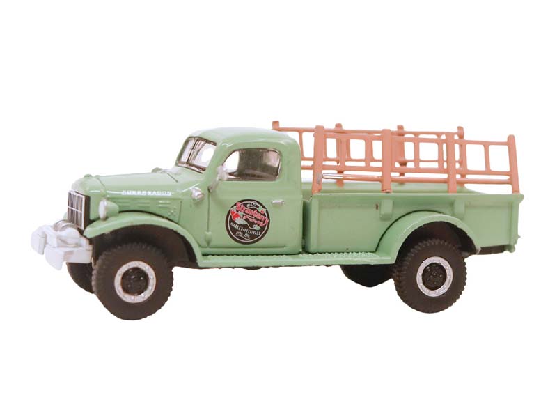 PRE-ORDER 1946 Dodge Power Wagon – Strawberry Farm (Down on the Farm Series 11) Diecast 1:64 Scale Model - Greenlight 48110B