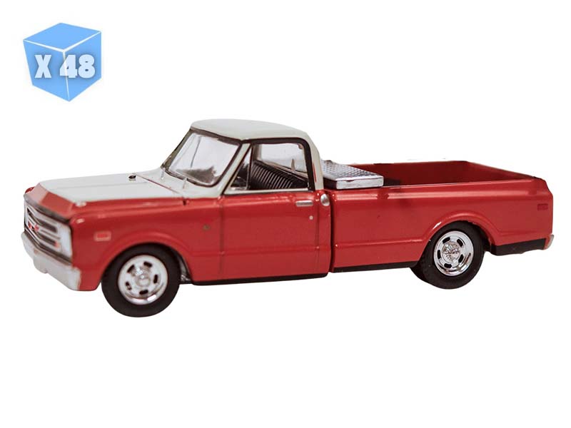 PRE-ORDER - 48 PACK 1968 Chevrolet C-10 w/ Toolbox (Down on the Farm Series 11) Diecast 1:64 Scale Model - Greenlight 48110D