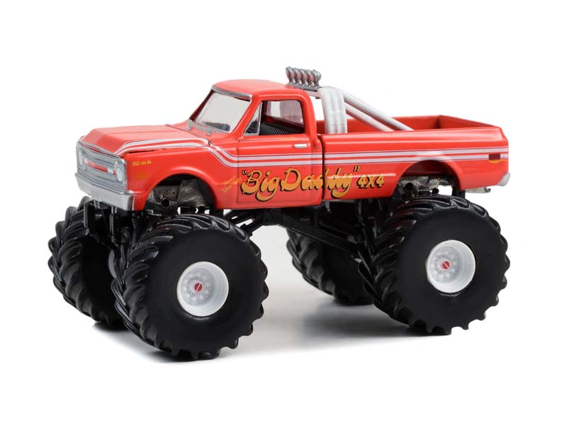 1969 Chevrolet K20 Monster Truck - Big Daddy (Kings of Crunch) Series 13 Diecast 1:64 Scale Model - Greenlight 49130A