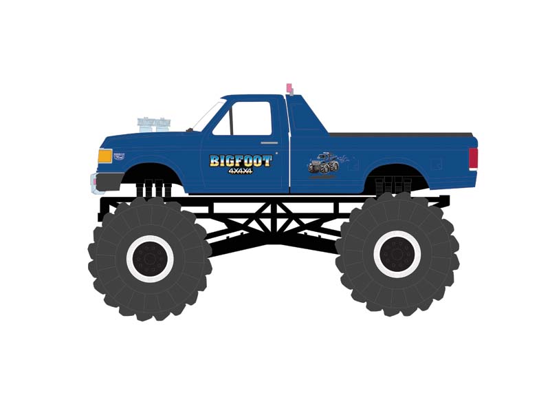 PRE-ORDER 1987 Ford F-250 -  Bigfoot #6 (Kings of Crunch Series 15) Diecast 1:64 Scale Models - Greenlight 49150D