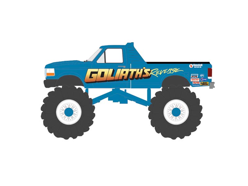 PRE-ORDER 1992 Ford F-250 - Goliath’s Revenge (Kings of Crunch Series 15) Diecast 1:64 Scale Models - Greenlight 49150F