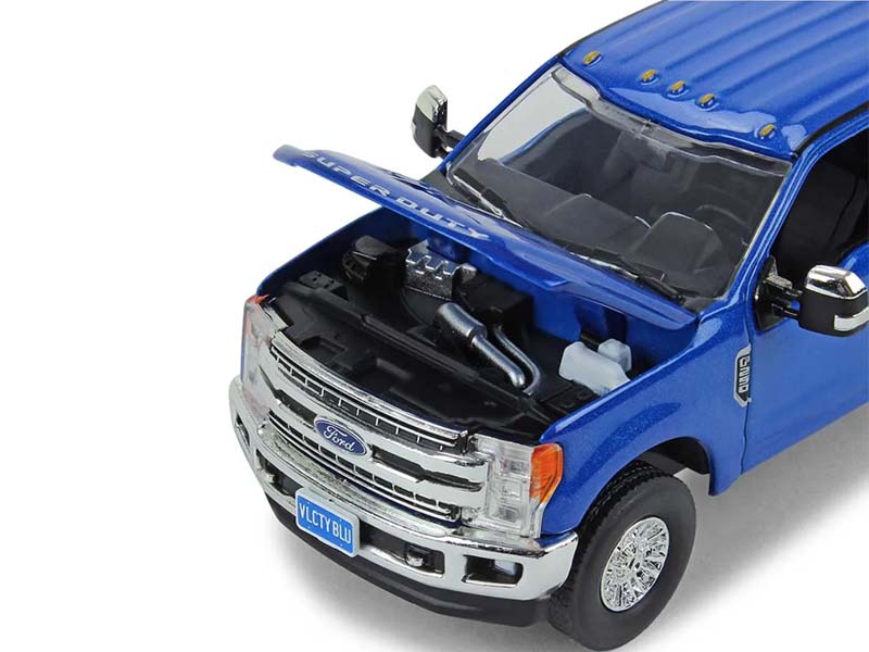 2017-2019 Ford F-250 Super Duty Pickup - Velocity Blue Diecast 1:50 Scale Model Truck - First Gear 50-3473