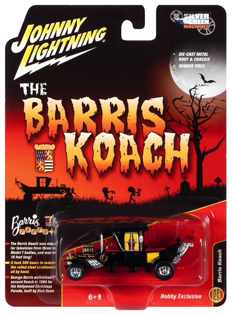 Barris Koach (Silver Screen Machines) Diecast 1:64 Scale Model - Johnny Lightning JLSS002