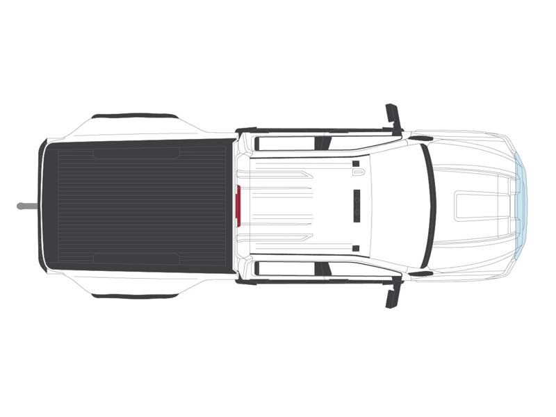 2022 GMC Sierra 3500HD Pro Dually - Summit White (Exclusive) Diecast 1:64 Scale Model - Karson Diecast Co. 51560A