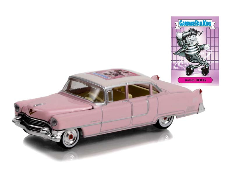 CHASE 1955 Cadillac Fleetwood Series 60 (Garbage Pail Kids) Series 4 Diecast 1:64 Model Car - Greenlight 54070A