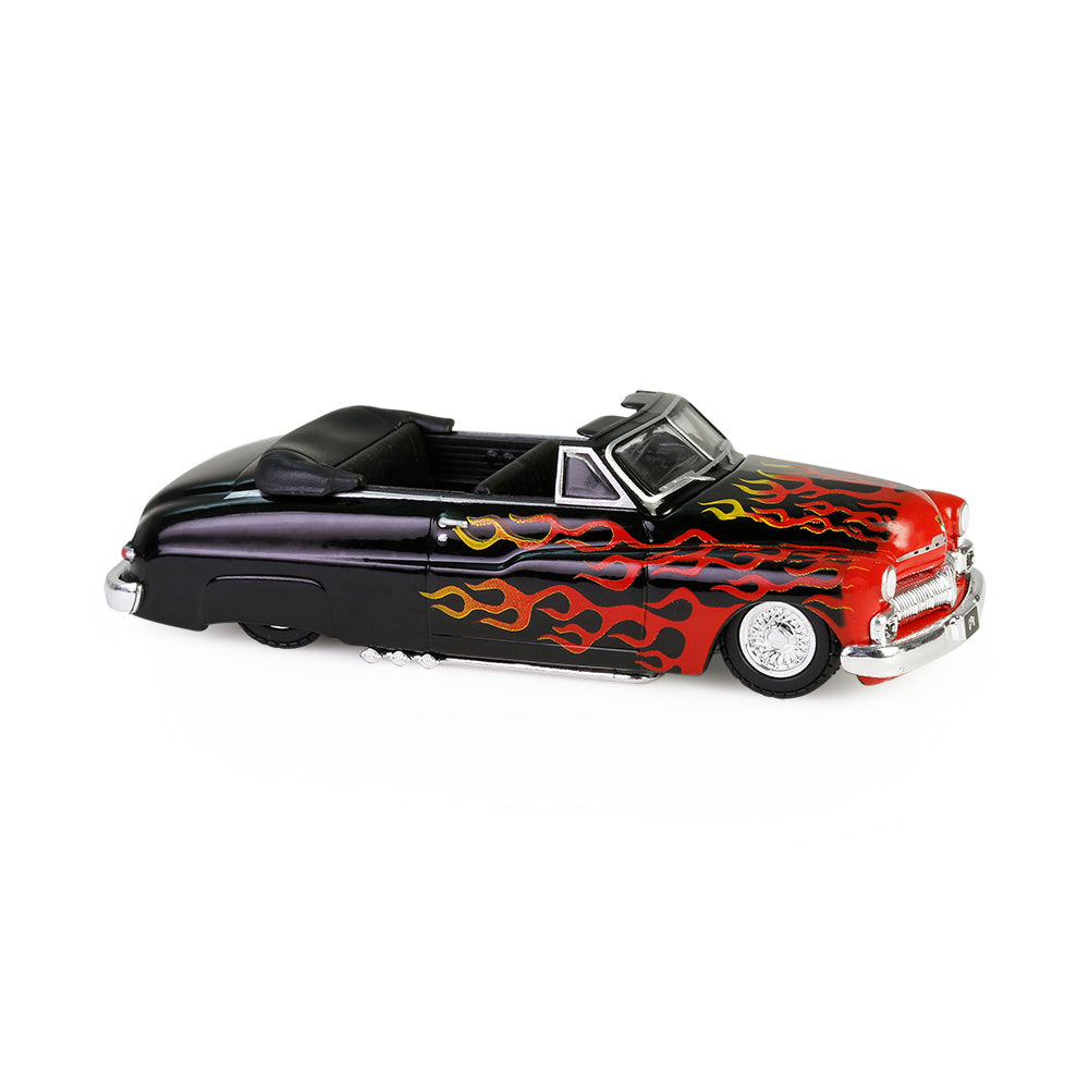 48 PACK 1950 Mercury Eight Convertible Lowrider - Menacing Monica (Garbage Pail Kids Series 7) Diecast 1:64 Scale Model - Greenlight 54110F
