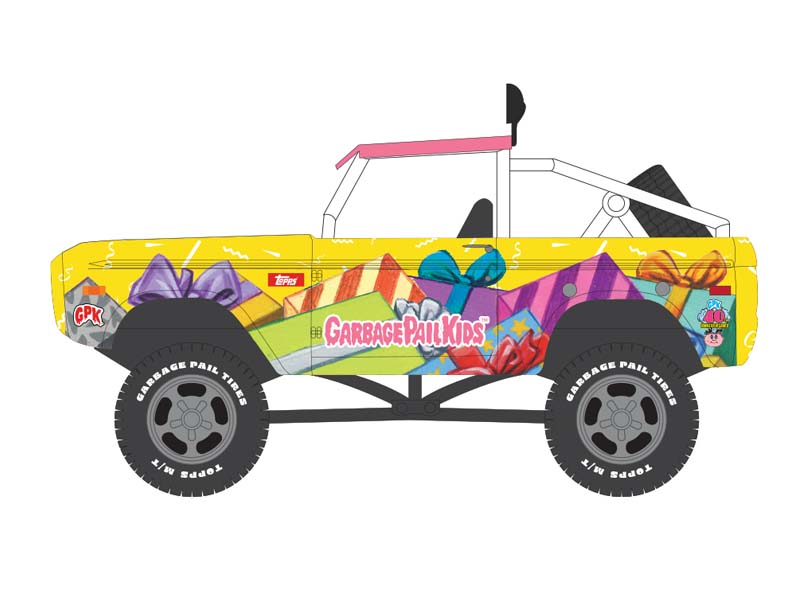 PRE-ORDER 1972 Bronco BAJA - Adam Bomb (Garbage Pail Kids Series 9 - 40th Anniversary) Diecast 1:64 Scale Model - Greenlight 54130A