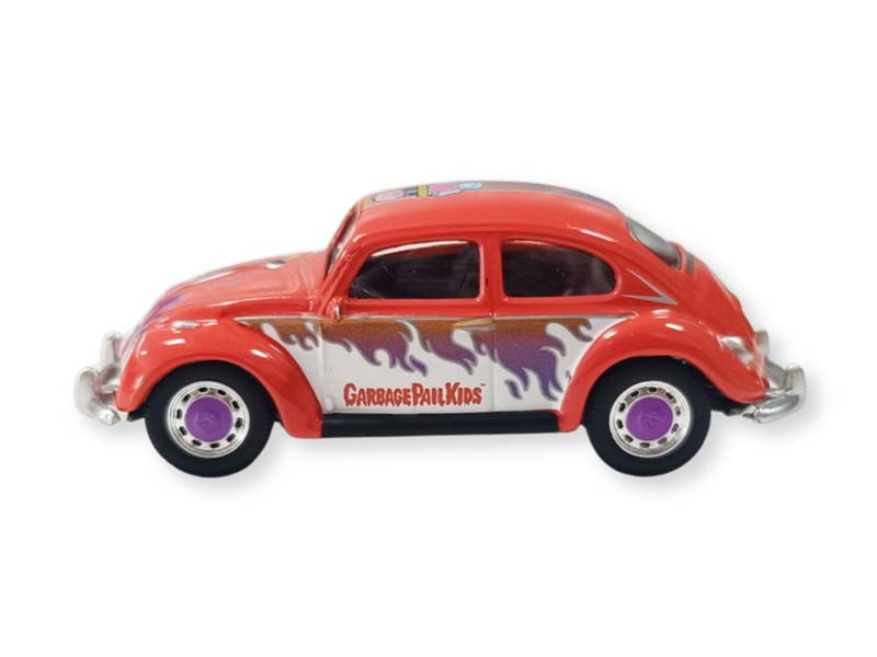 PRE-ORDER Classic Volkswagen Beetle - Lily No Problema (Garbage Pail Kids Series 9 - 40th Anniversary) Diecast 1:64 Scale Model - Greenlight 54130E