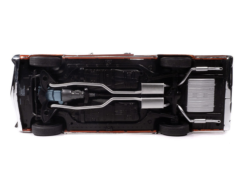 1966 Pontiac GTO Hardtop Hemmings Muscle Machines Diecast 1:18 Scale Models - Auto World AMM1346