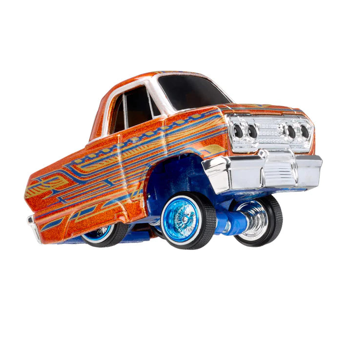 1963 Chevrolet Impala Orange (Lowrider Show Glow Series 1) Diecast Sca ...