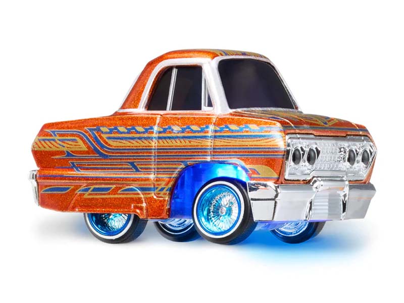 1963 Chevrolet Impala Orange (Lowrider Show Glow Series 1) Diecast Sca ...