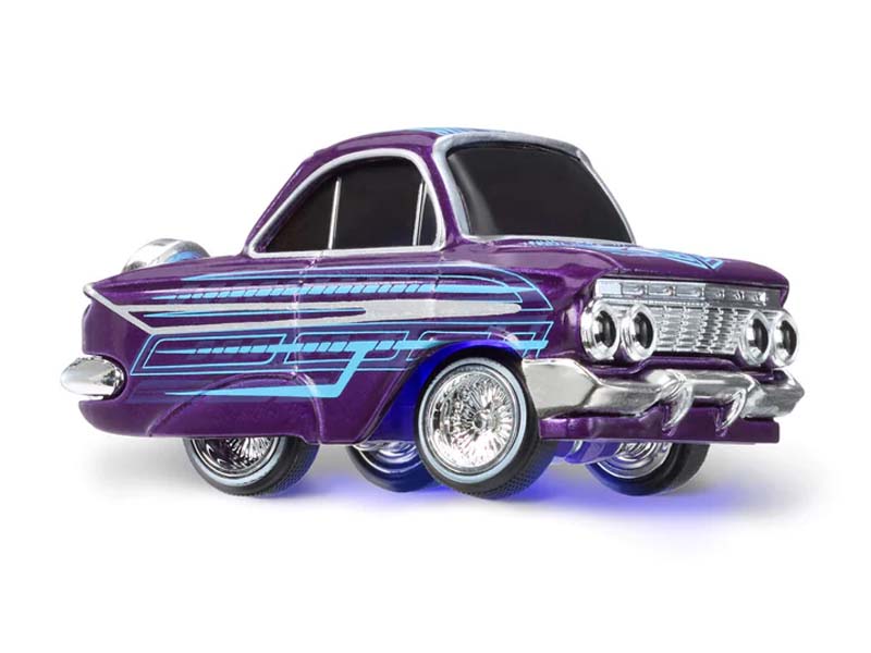 1961 Chevrolet Impala Sport Coupe Purple (Lowrider Show Glow Series 1 ...