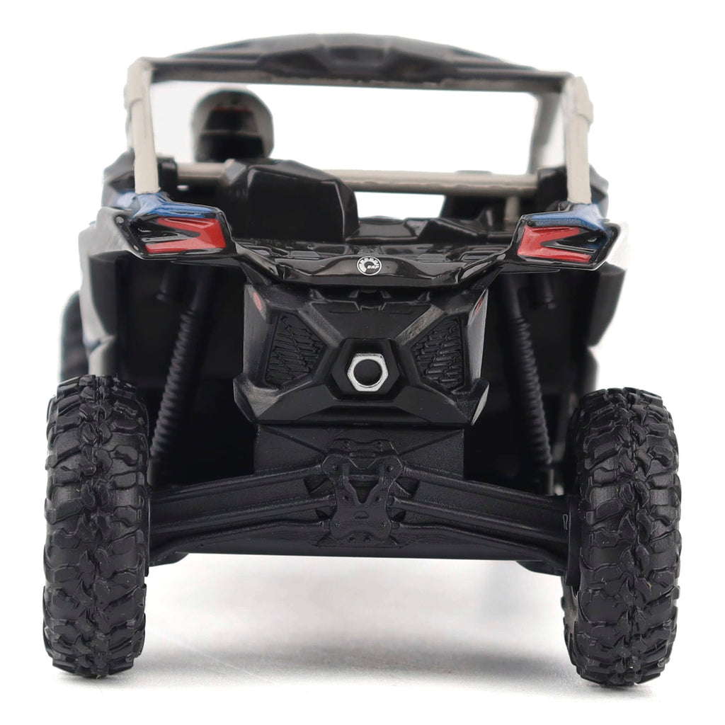 Can-Am Maverick X3 X rs Turbo RR - Intense Blue Carbon Black & Chalk Grey Diecast 1:32 Scale Model - Diecast Masters 60005