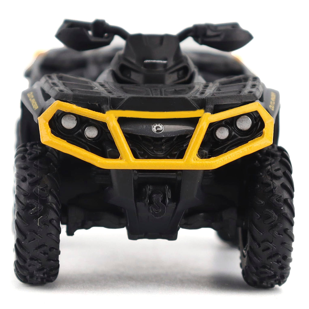 Can-Am Outlander XT-P 1000R Iron Gray, Black & Neo Yellow Diecast 1:32 Scale Model - Diecast Masters 60006