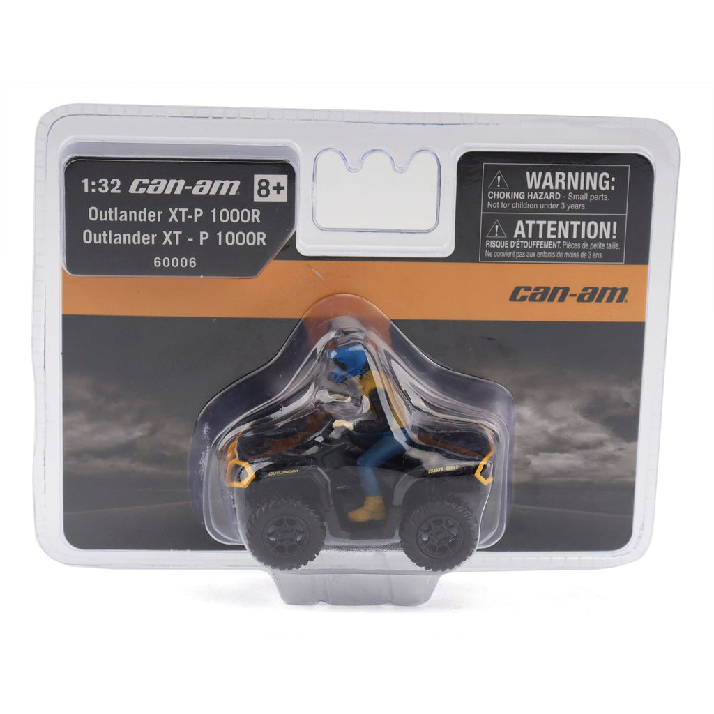 Can-Am Outlander XT-P 1000R Iron Gray, Black & Neo Yellow Diecast 1:32 Scale Model - Diecast Masters 60006