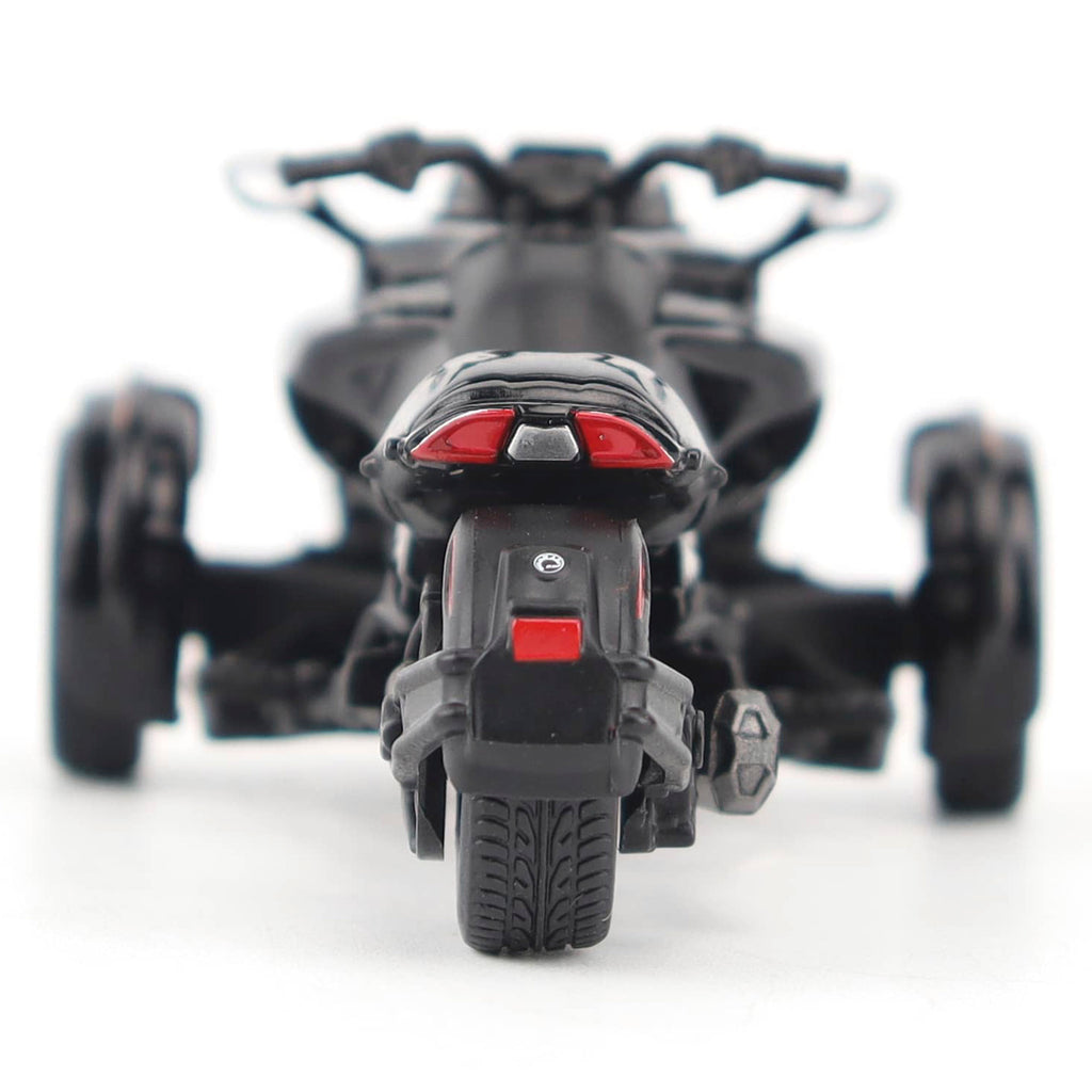 Can-Am Spyder F3 Steel Black Metallic Diecast 1:32 Scale Model - Diecast Masters 60018