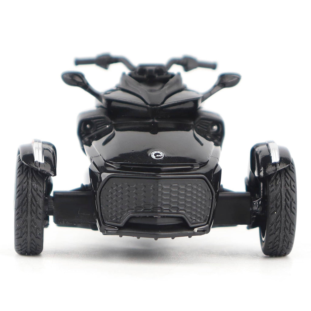 Can-Am Spyder F3 Steel Black Metallic Diecast 1:32 Scale Model - Diecast Masters 60018